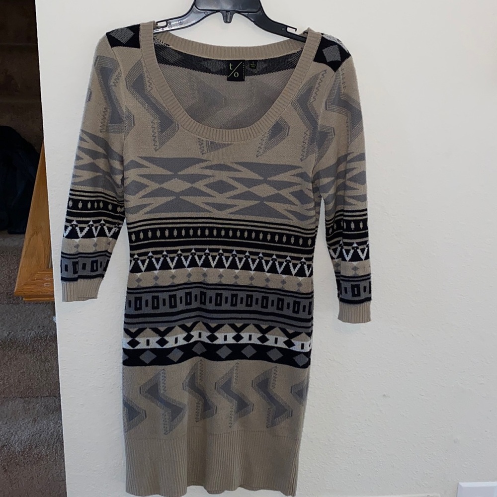 Sweater dress